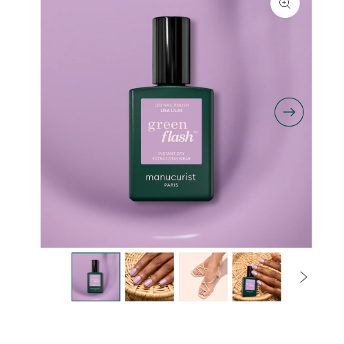 SEMI-PERMANENT LED GREEN FLASH™ - 15 ML Lisa Lilas Product vendor