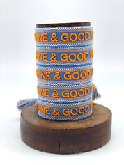 Sunshine & Good Vibes Bracelet - Blue & Orange