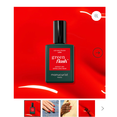 SEMI-PERMANENT LED GREEN FLASH™ - 15 ML Lava Product vendor