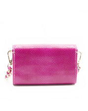 Aetalia Ary fuchsia pink leather shoulder bag, perfect for adding a pop of color to any outfit.
