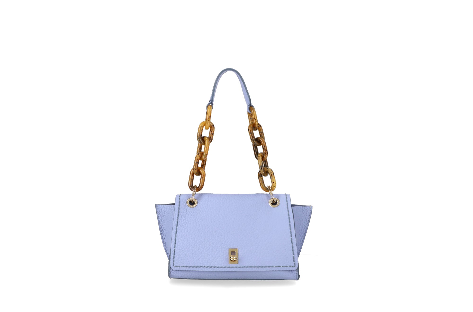 Sac bandoulière en cuir crème Plinio Visonà AMBRA