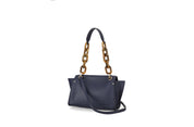 Sac bandoulière en cuir crème Plinio Visonà AMBRA