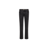 Mos Mosh Carla Naomi Deluxe Jeans in grey stretch denim, front view – 99things.ch