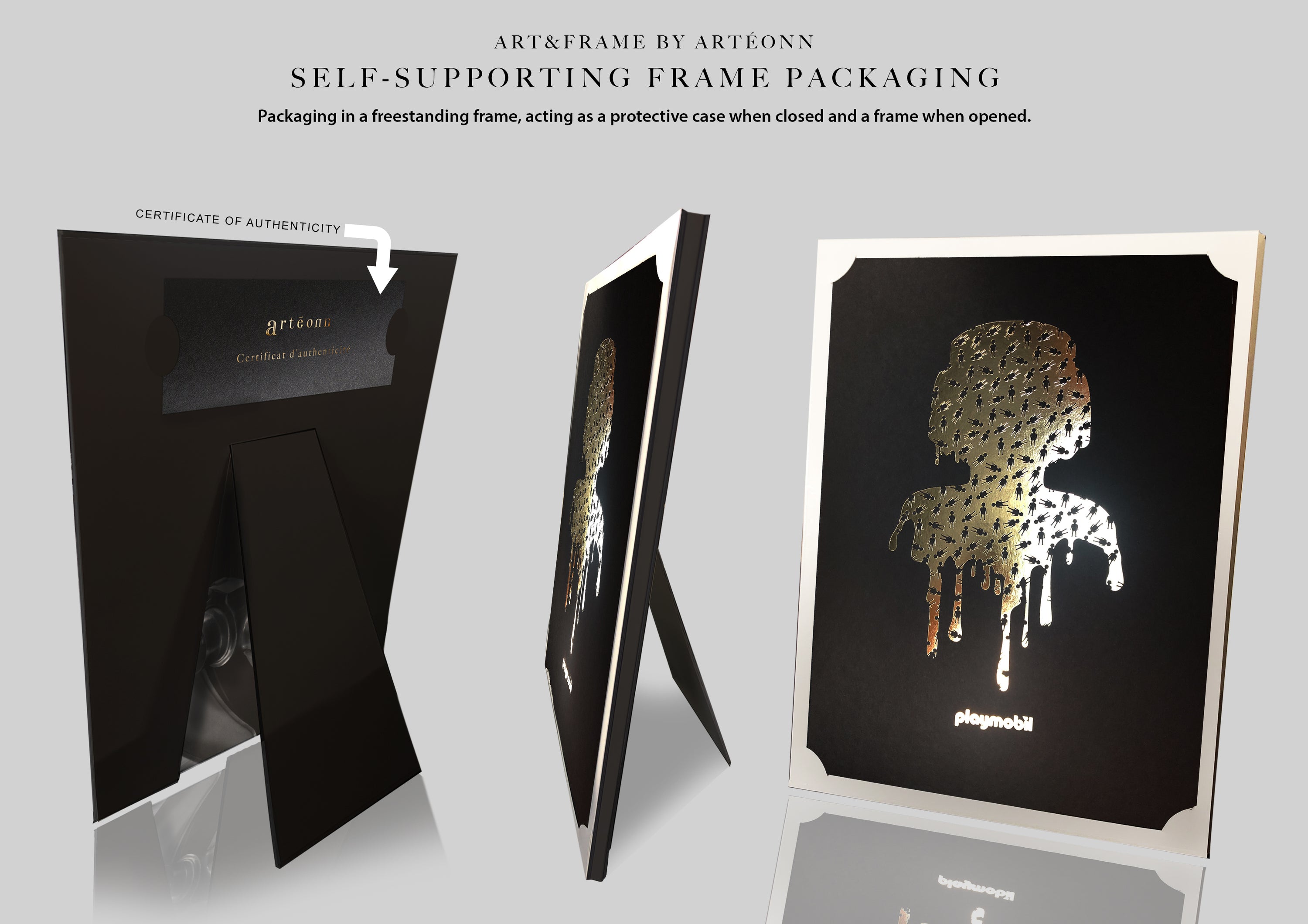 Arteonn PLAYMOBIL LIQUID Self-Holder Packaging