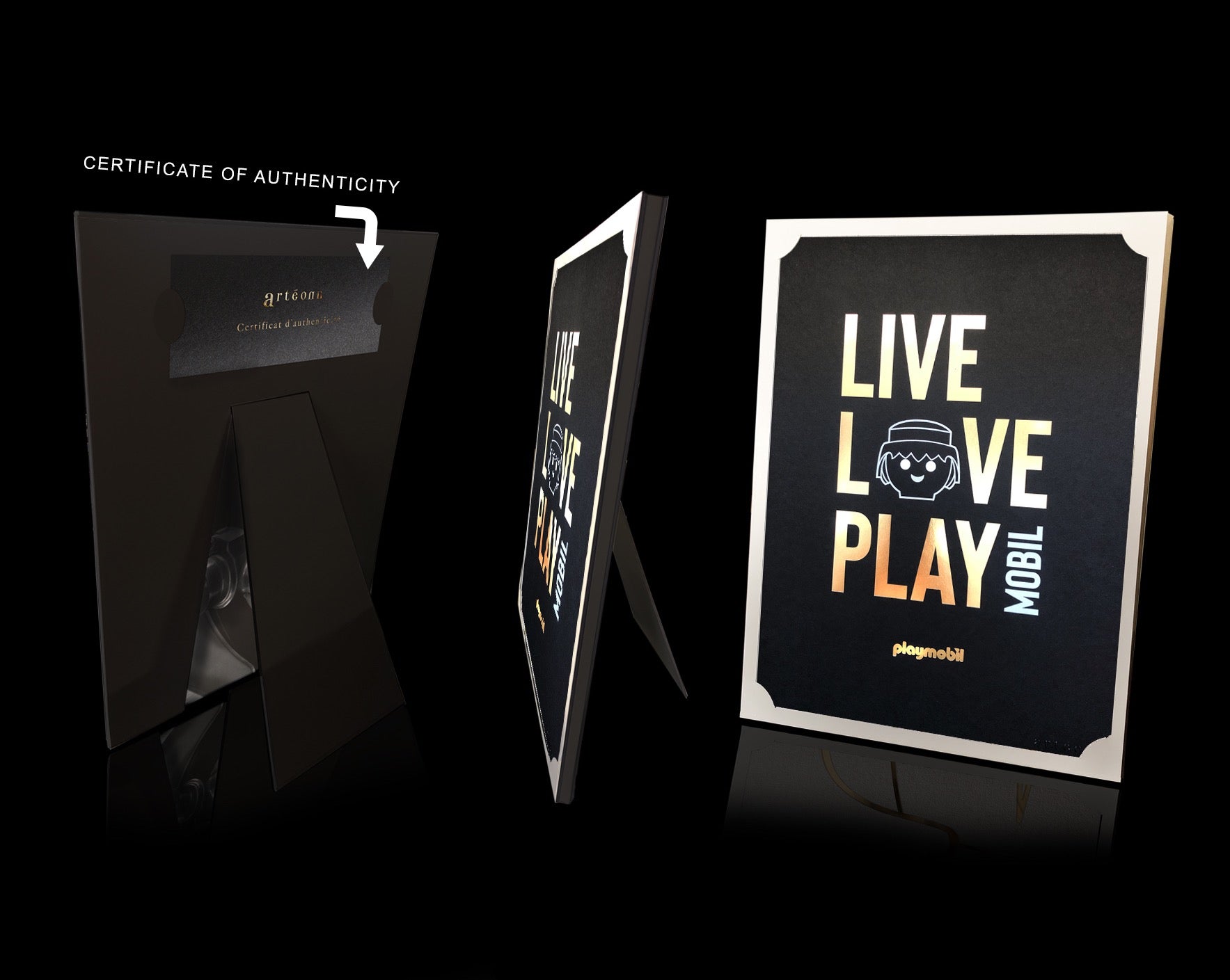 Arteonn LIVE LOVE PLAYMOBIL2 Self-Holder Packaging