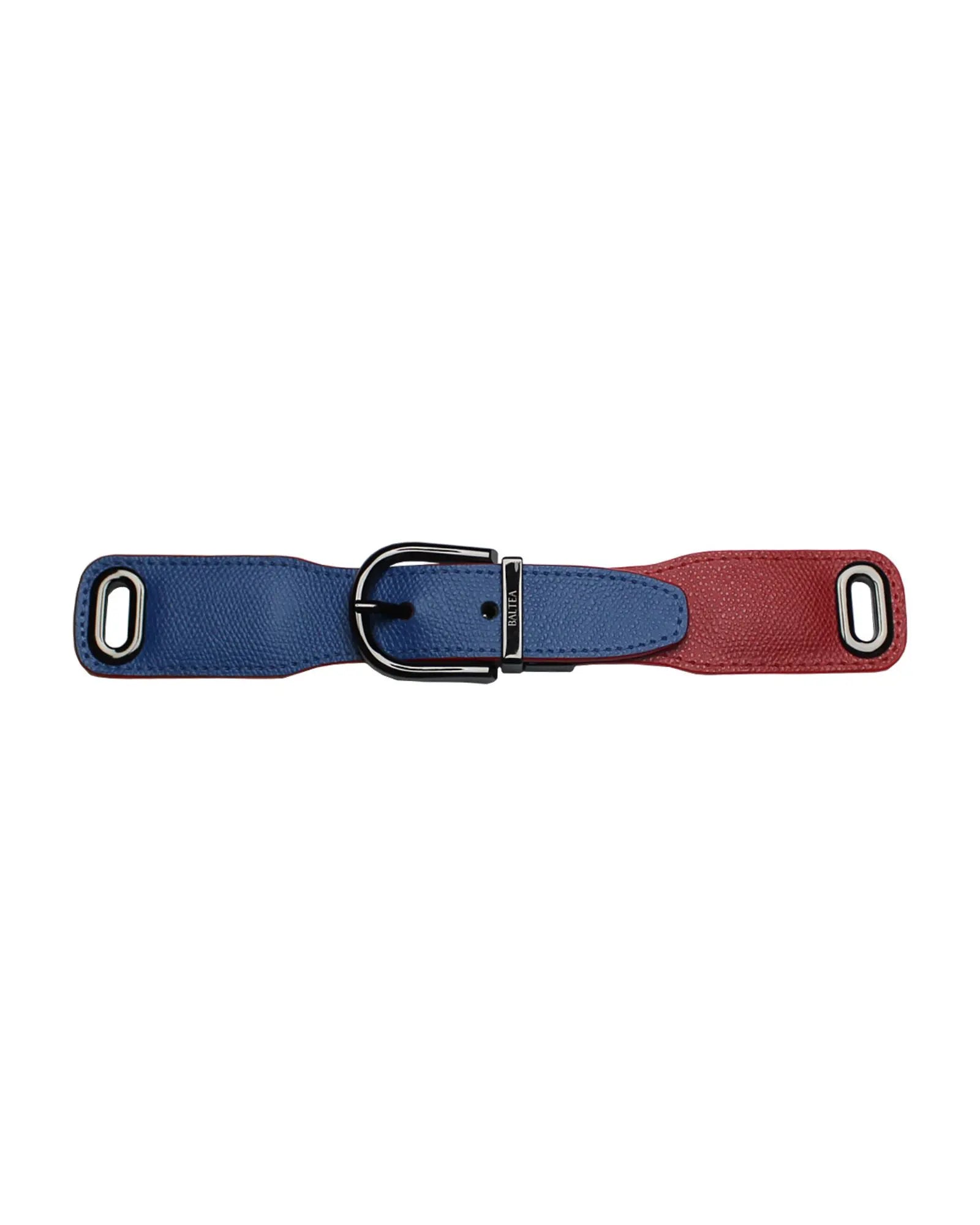 Reversible Leather Belt — Bue & Red
