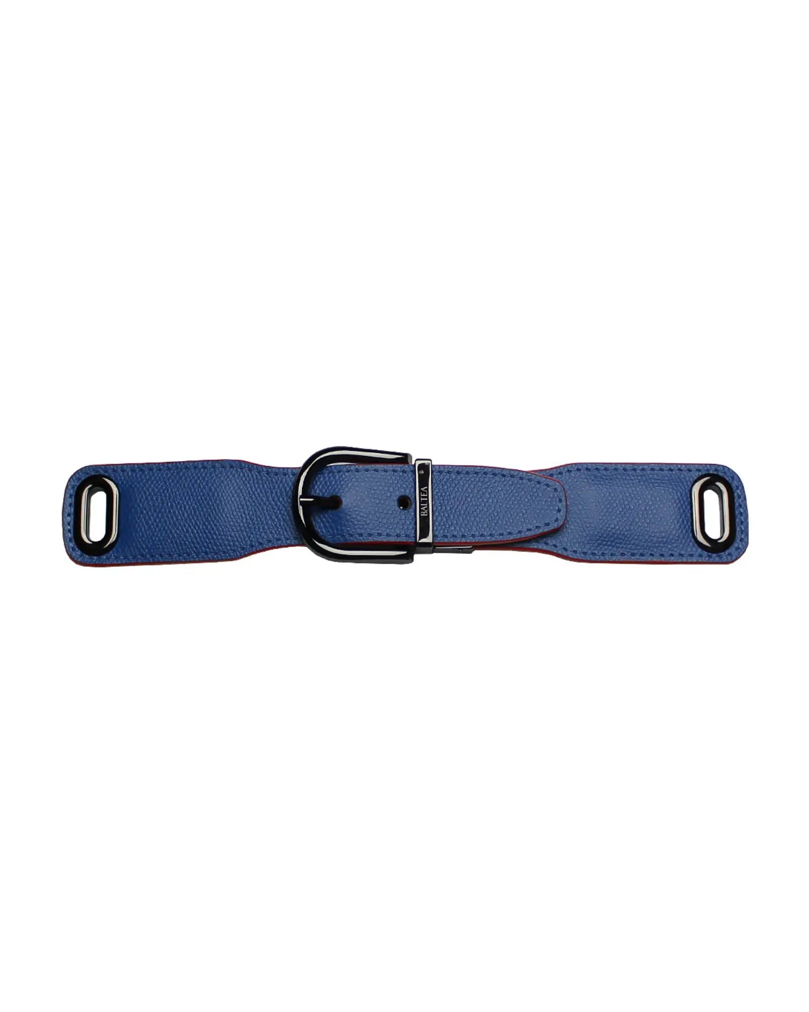 Reversible Leather Belt — Bue & Red