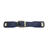 Reversible Leather Belt — Brown & Navy Blue