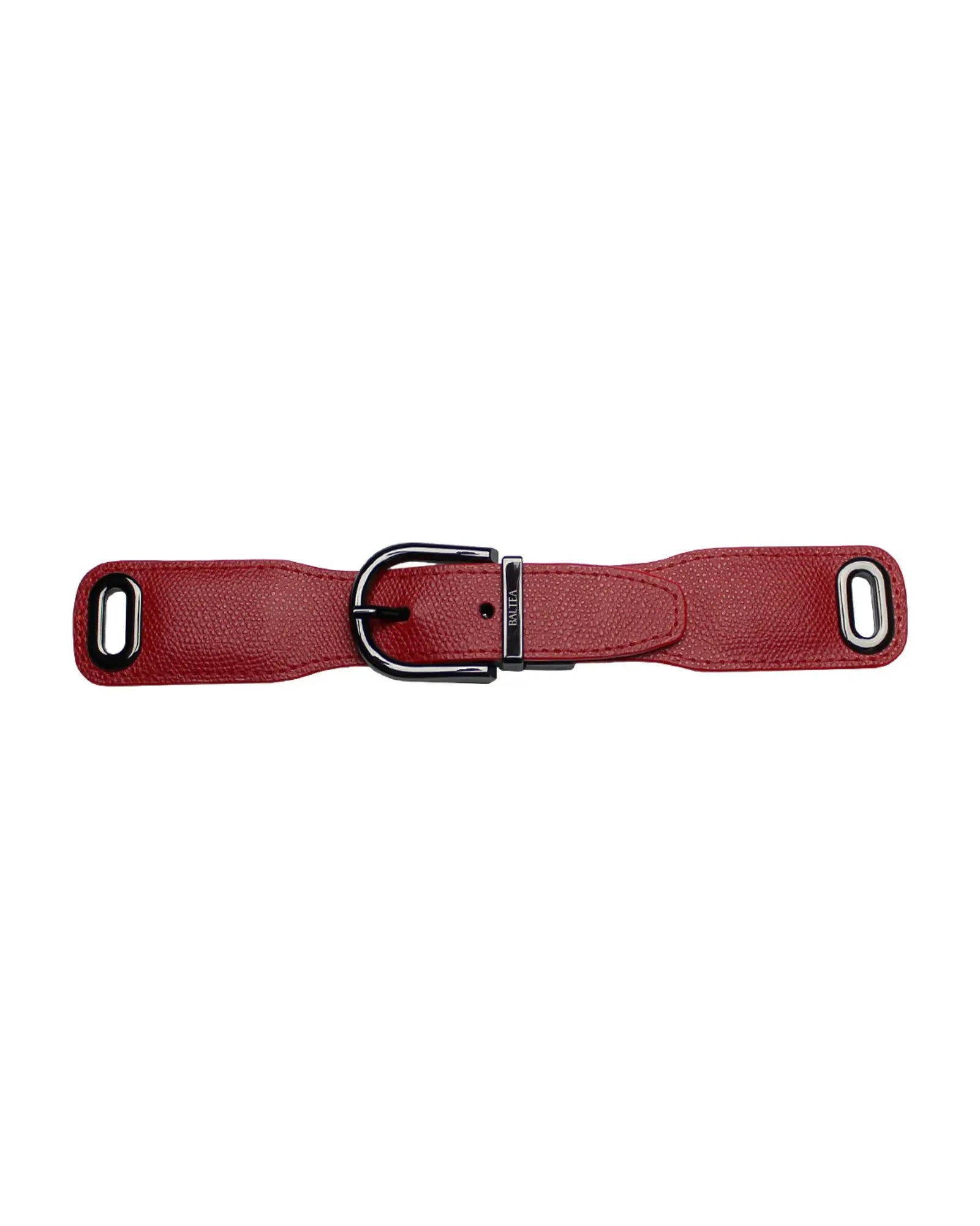 Reversible Leather Belt — Bue & Red