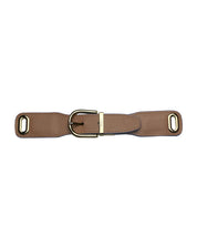 Reversible Leather Belt — Brown & Navy Blue