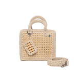 Atelier Bagatelle Dolce Vita Phone Holder in beige, product view – 99things.ch
