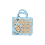 Atelier Bagatelle Dolce Vita Phone Holder in blue, product view – 99things.ch
