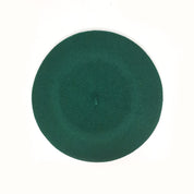 Green Merino Wool Beret Alegria by Ulaland: Perfect accessory for any outfit.
