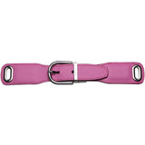 Baltea pink and off-white reversible leather belt, alternate view
