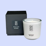 Bykoko Midnight in Paris 150g Grey Glass Candle - Amber Vanilla