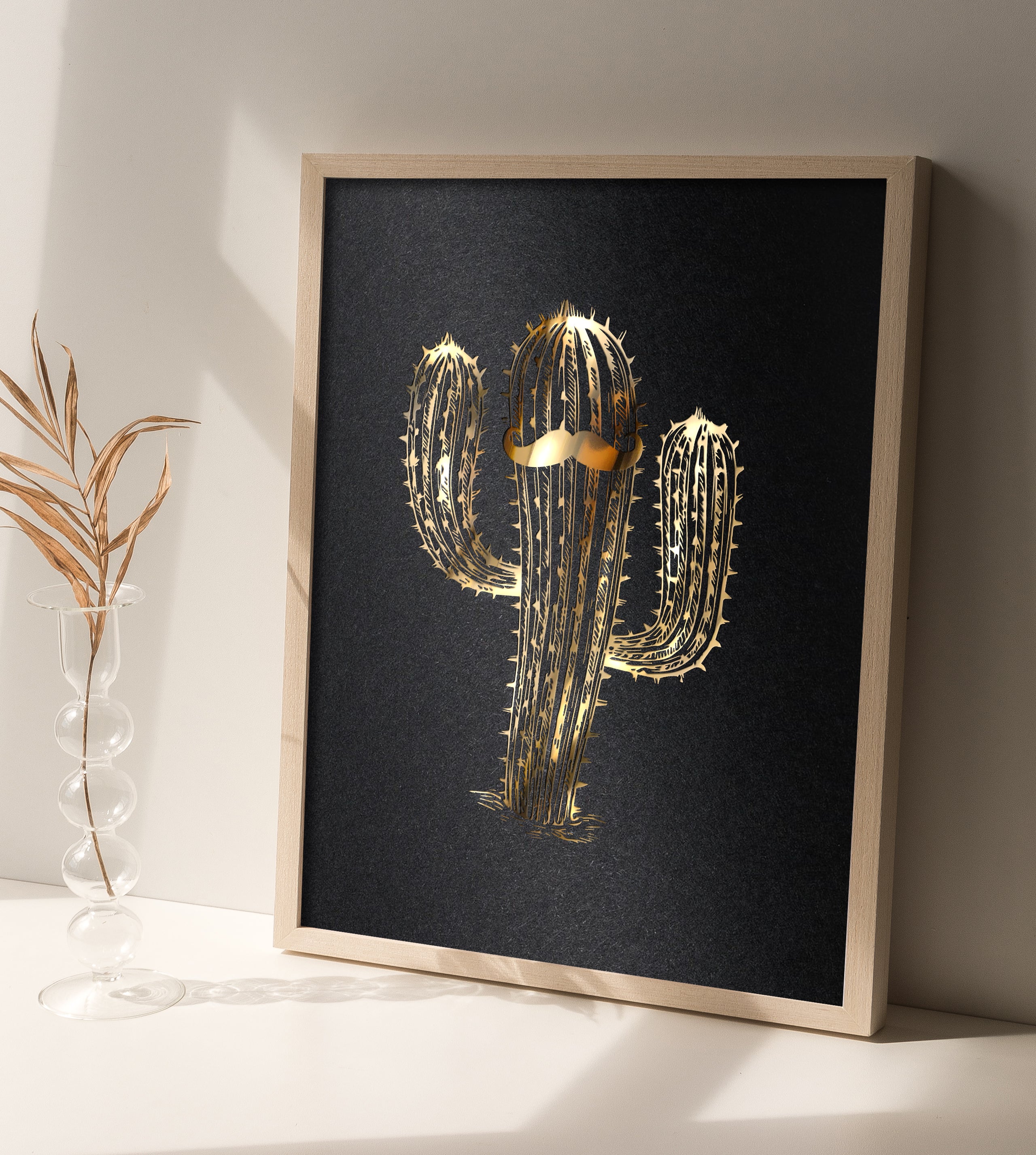 Cactus stacko or by Arteonn Letterpress Self-Holder Packaging