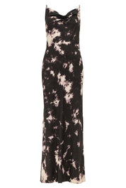 Black and White Tie Dye Slip Dress | Carolina K