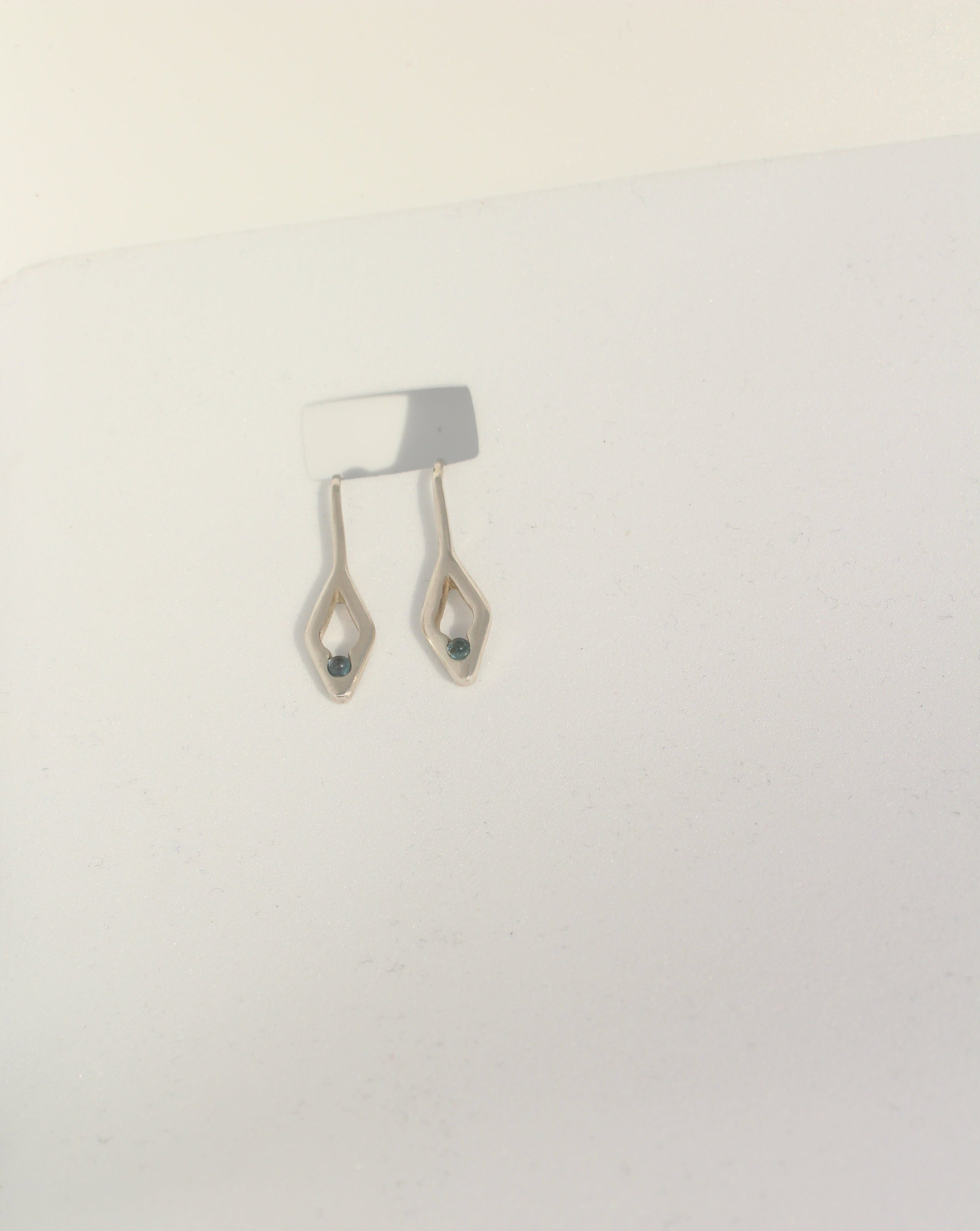 Handmade Silver earrings Naja #03 - made in Switzerland