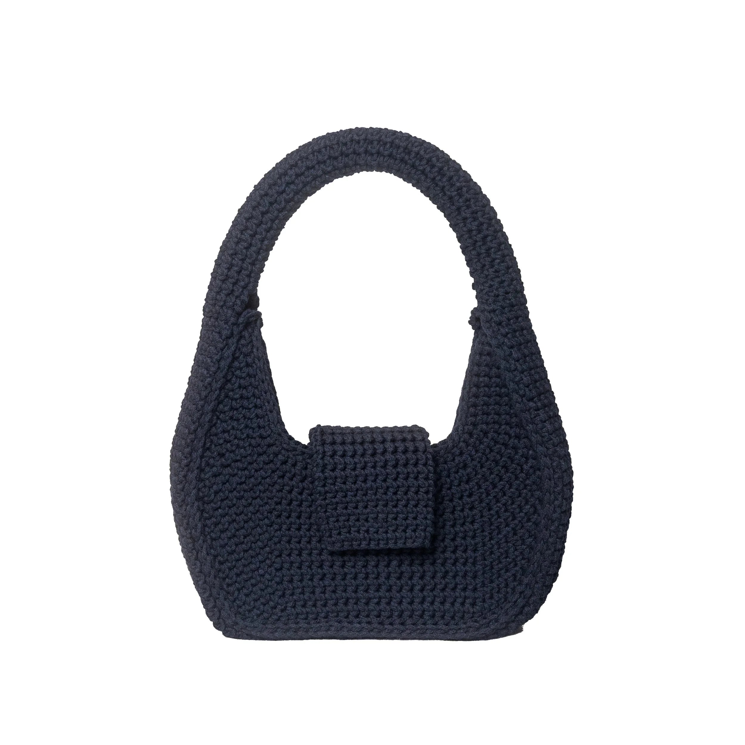 Atelier Bagatelle Graphique Bag in navy, product view – 99things.ch