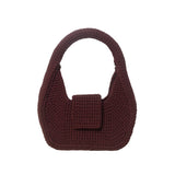 Atelier Bagatelle Graphique Bag in plum, product view – 99things.ch