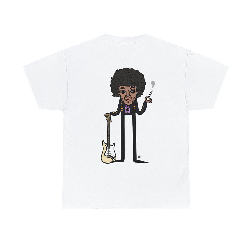 Hendrix Vibe Cotton T Shirt by Rodrigue Artist