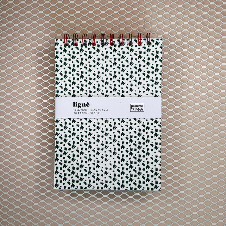  Patterns by MA-soldes · bloc-note ligné-4
