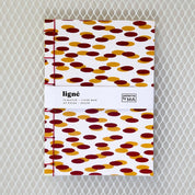  Patterns by M·A-Lined Notebook Buri ochre-1