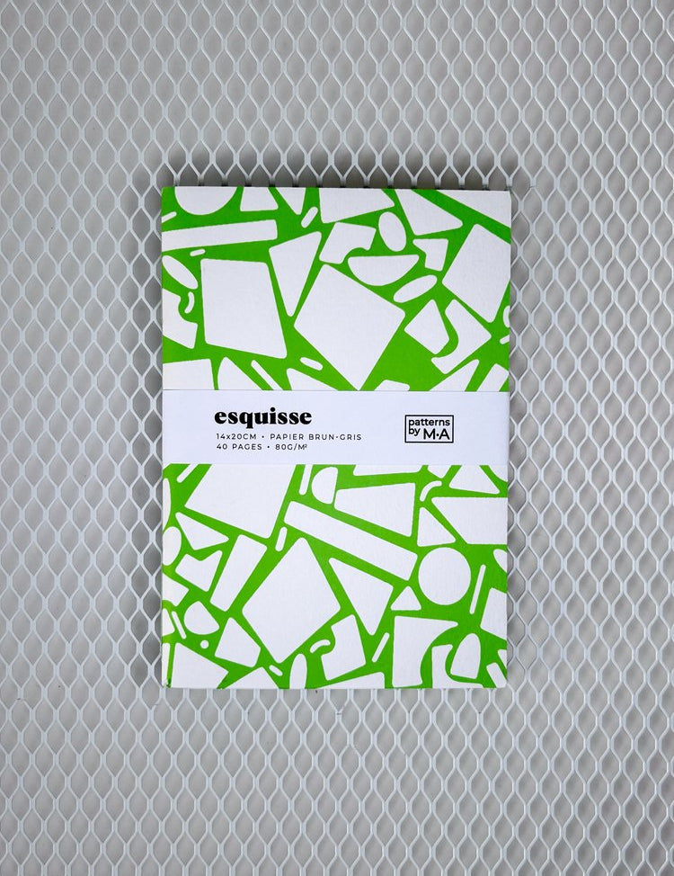  Patterns by M·A-Sketchbook Kijani Green-1