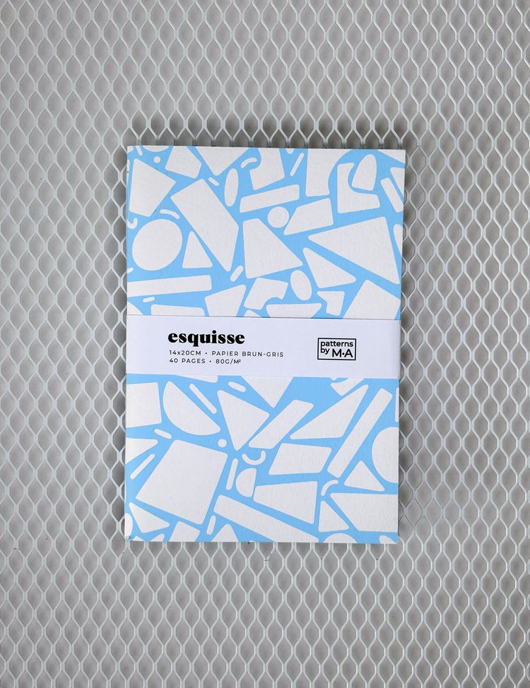  Patterns by M·A-Sketchbook Kijani Light Blue-1