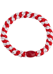 Kknekki Hair Elastic | Red White Swiss