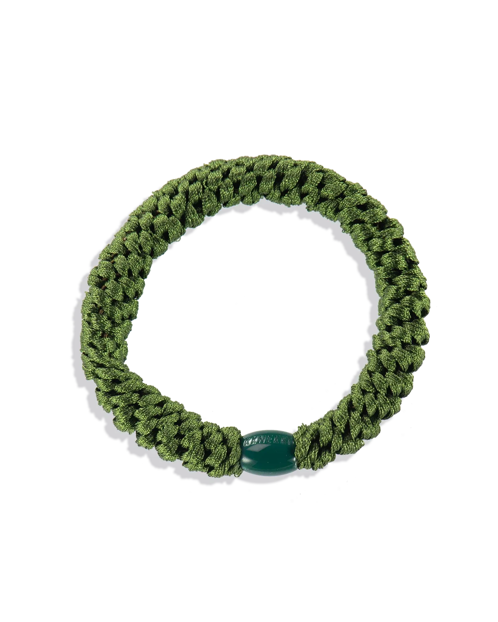 Original Kknekki Army Green Hair Elasticfor all hair types - . Bracelet