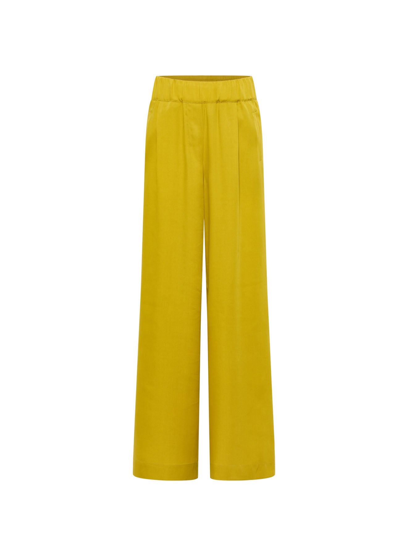 Wide-leg trousers - Dark Kiwi