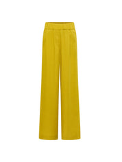Wide-leg trousers - Dark Kiwi