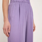 Wide-Leg Trousers - Purple Haze