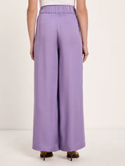Wide-Leg Trousers - Purple Haze