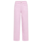 LANIUS Straight Leg Trousers (GOTS) in orchid – organic cotton, 99things.ch