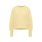 LANIUS Raglan Sweater in pastel sun melange stripes – alpaca & virgin wool, 99things.ch