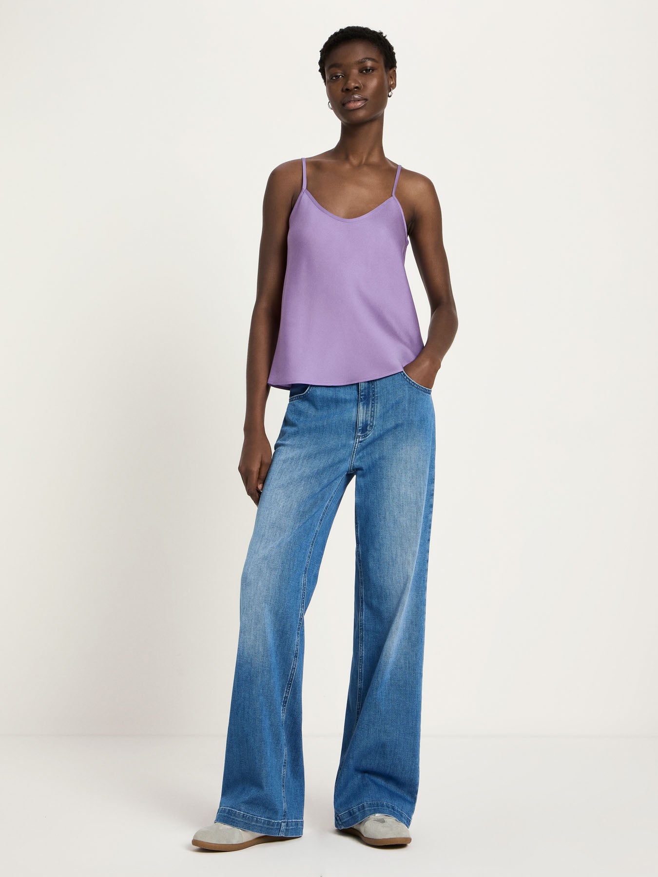 TENCEL™ Camisole Top – Purple Haze