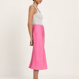 TENCEL™ Midi Skirt - Bright Orchid