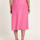 TENCEL™ Midi Skirt - Bright Orchid
