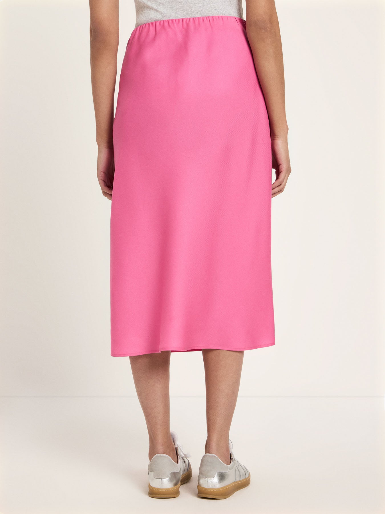 TENCEL™ Midi Skirt - Bright Orchid