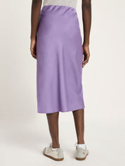 TENCEL™ Midi Skirt — Purple Haze