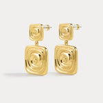 Luv AJ Seychelles Statement Earrings in gold