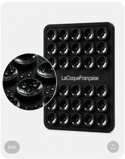 Black Silicone Phone Grip