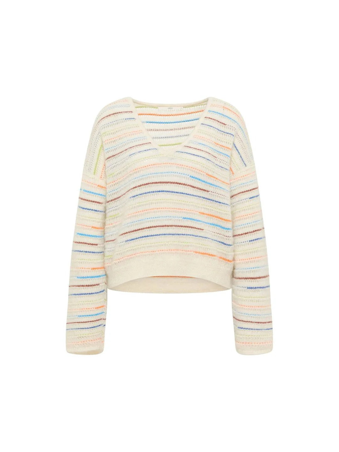 Striped Alpaca-Blend Sweater — Multicolour