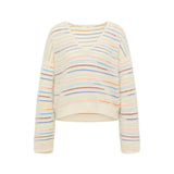 Striped Alpaca-Blend Sweater — Multicolour