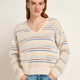 Striped Alpaca-Blend Sweater — Multicolour