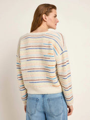 Striped Alpaca-Blend Sweater — Multicolour