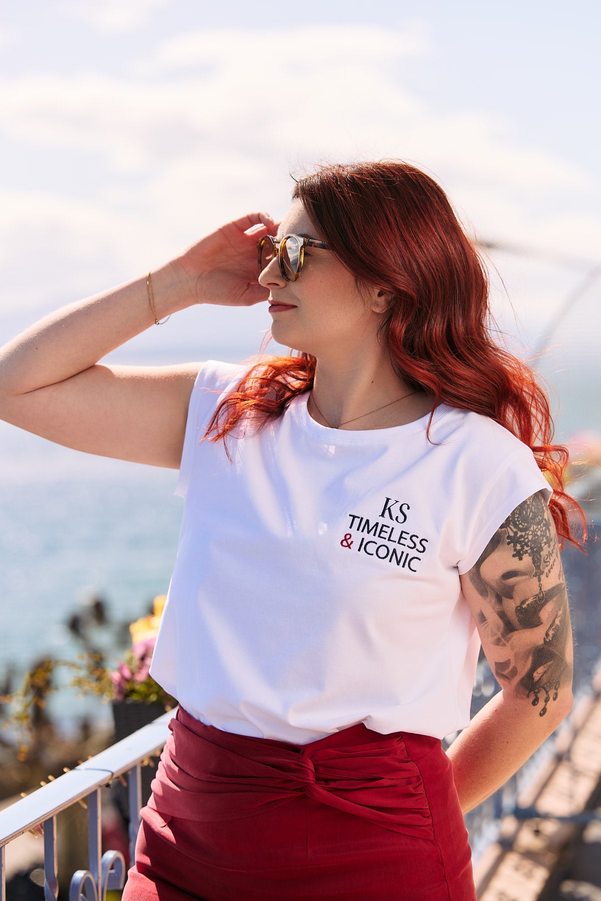 Foxy weißes T-Shirt