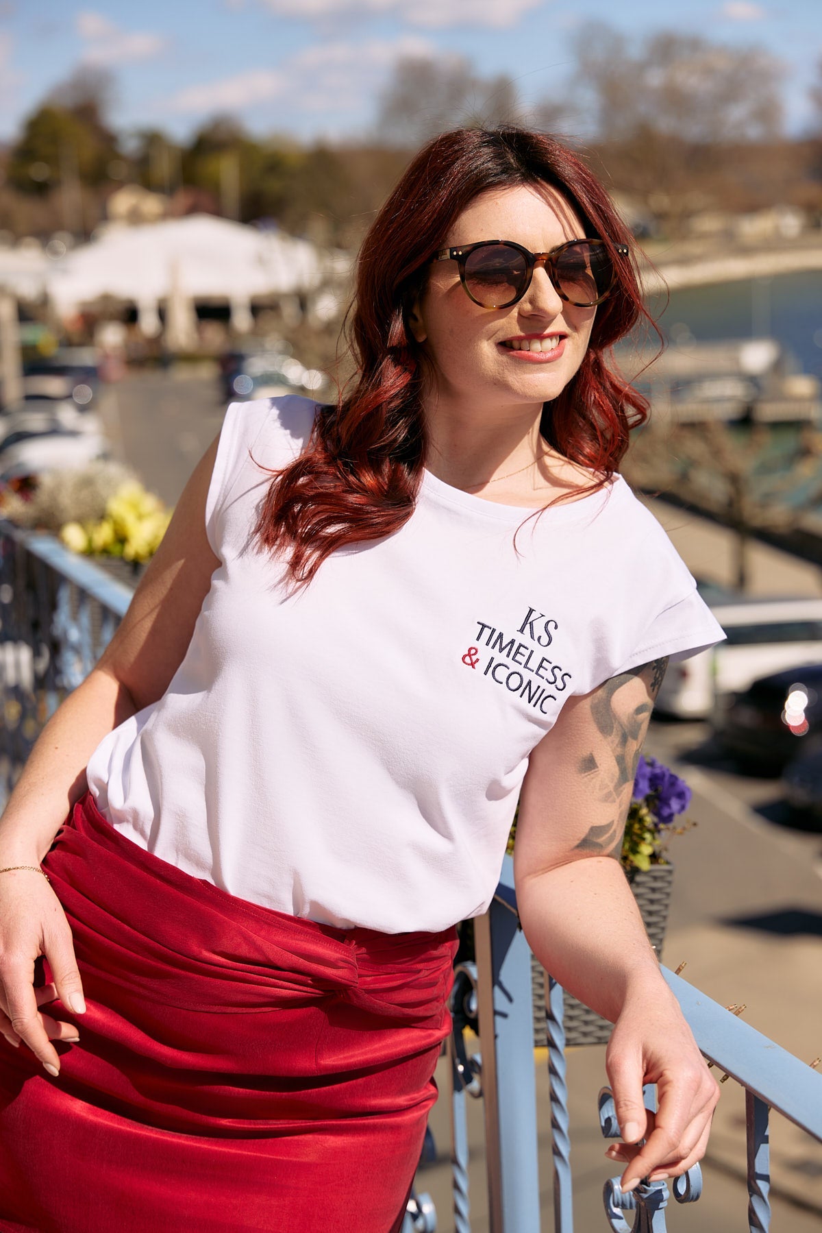Foxy weißes T-Shirt